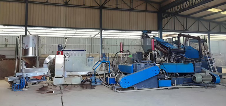Machine de granulation et d’extrusion de plastique en Espagne