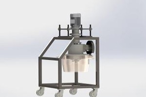 Système de granulation à coupe en tête chaude avec anneau d’eau